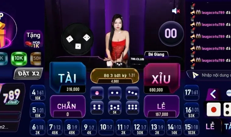 Bàn cược Tài Xỉu Tại Nhà Cái 68Win