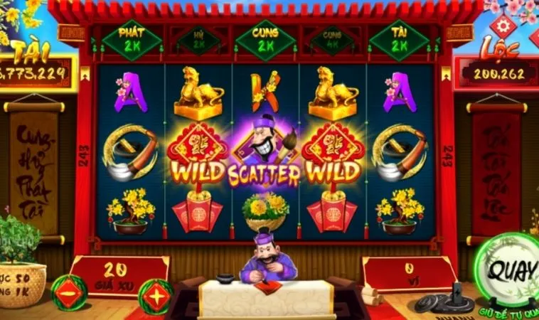 Các biểu tượng trong game nổ hũ Ông Đồ tại 68Win